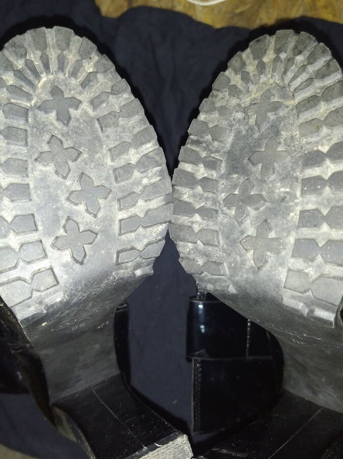 dirty shoes