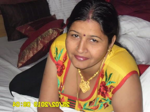 a beautiful aunty