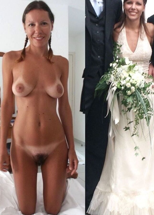 Before and After - Slutty Brides
