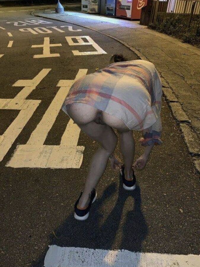 She did it