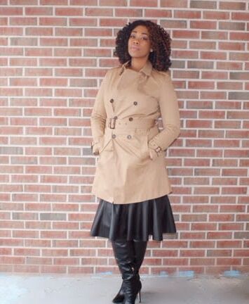 Ebony Goddess wearing Boots no.