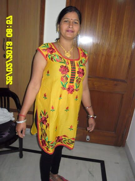 a beautiful aunty