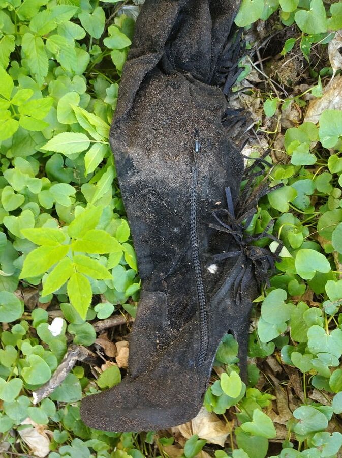 dirty shoes