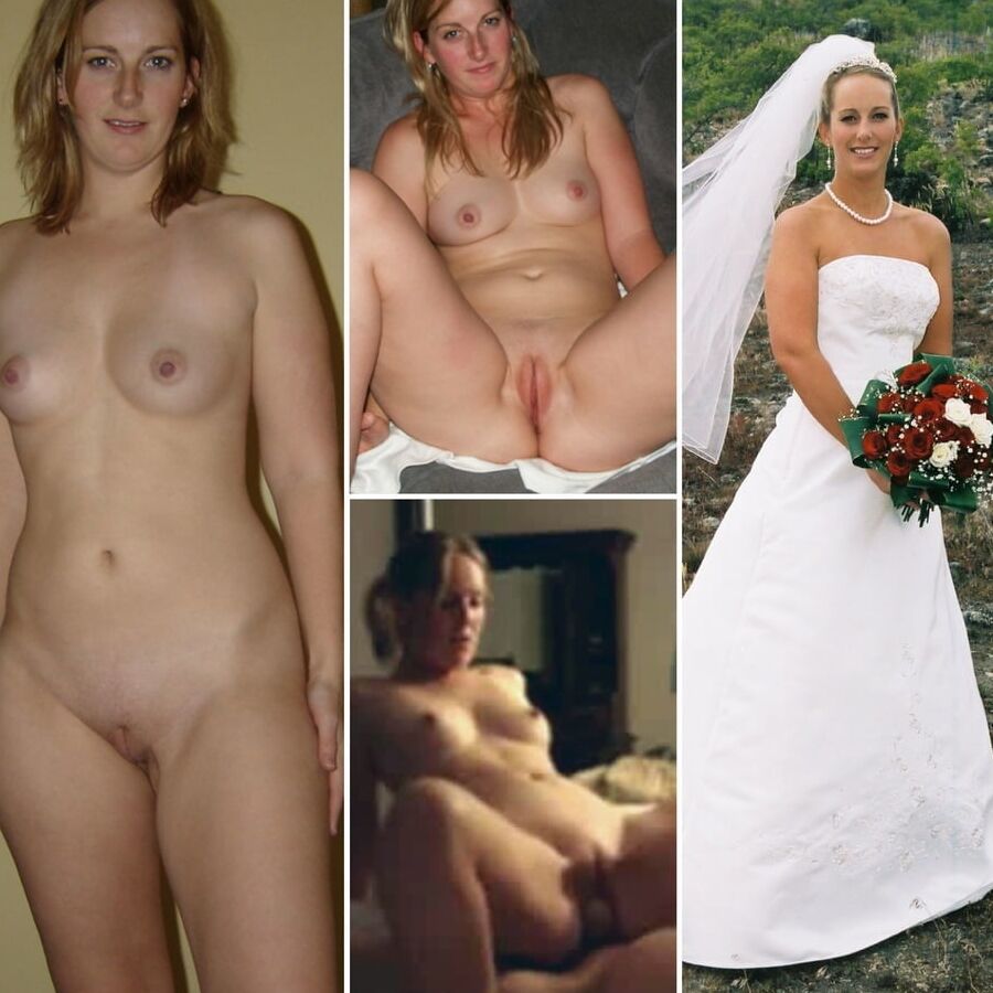 Before and After - Slutty Brides
