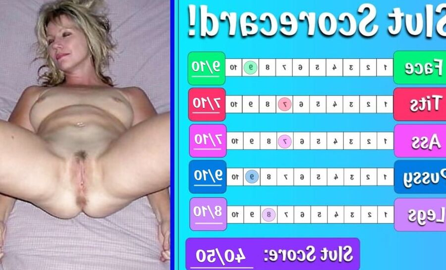 Slut Scorecard