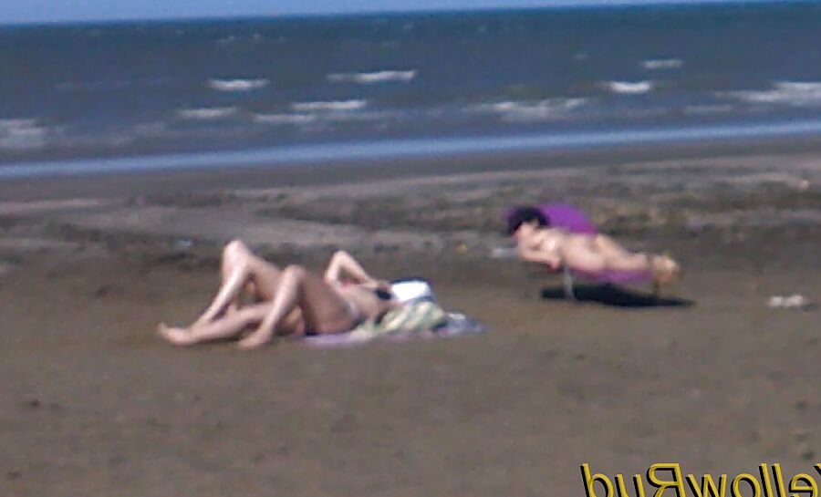 tomando el sol ..