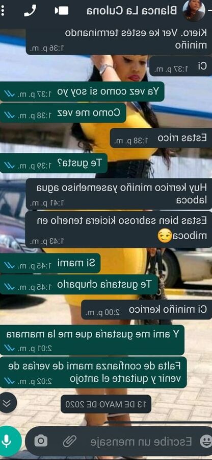 Screenshot con Blanca madura caliente