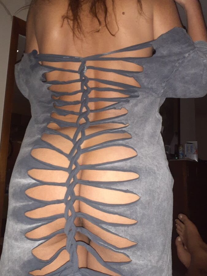 My tan slut holes