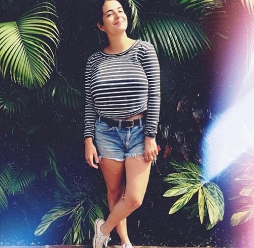 Alanna Masterson and her huge tits