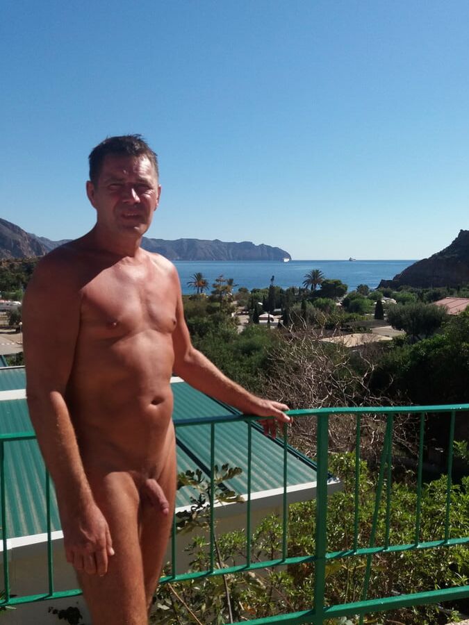 . Unknown nudist couple