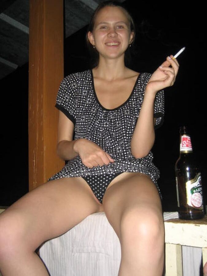 Partying wife