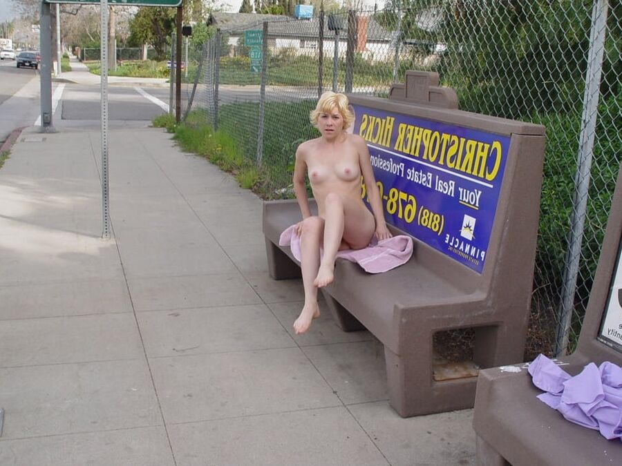 Nude in public