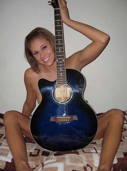 Naked on a rock