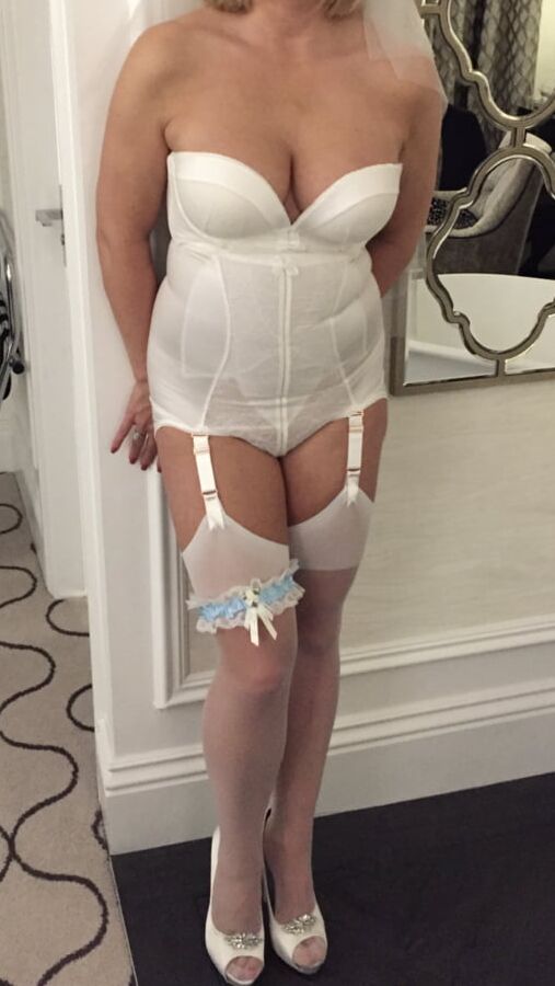 Slutwife wedding underwear