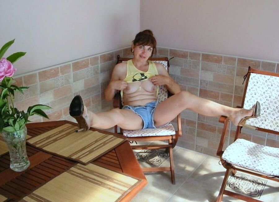 Russian Wife Posing