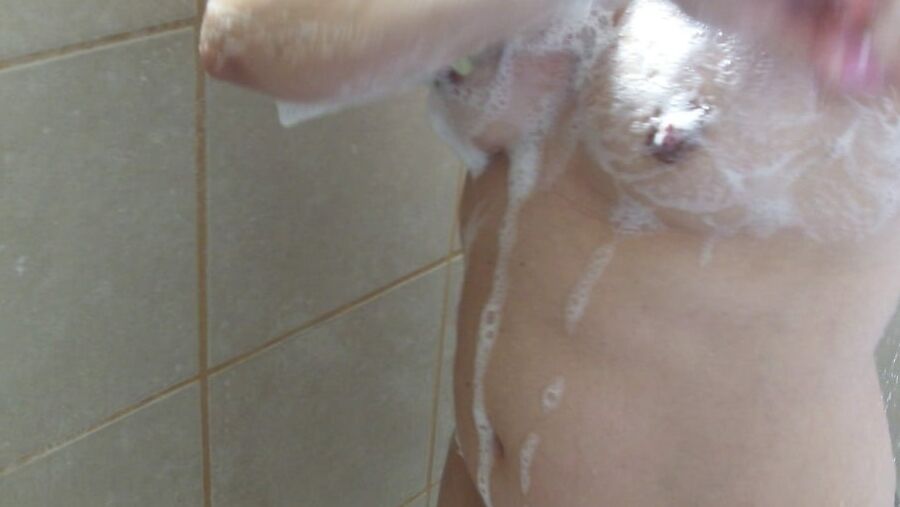 Friend in Shower