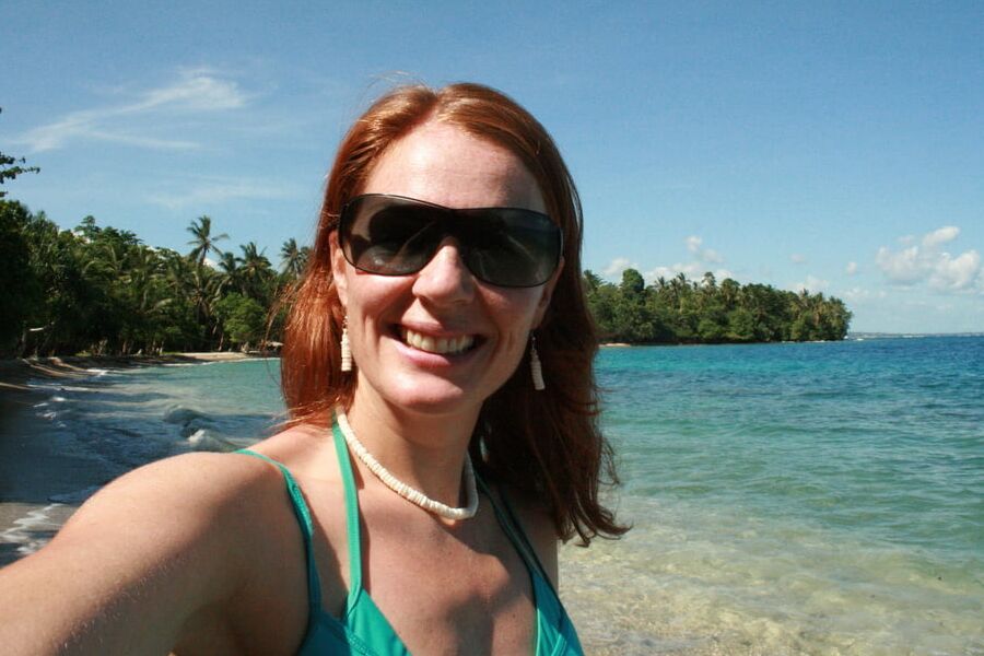 Redhead MILF on vacation