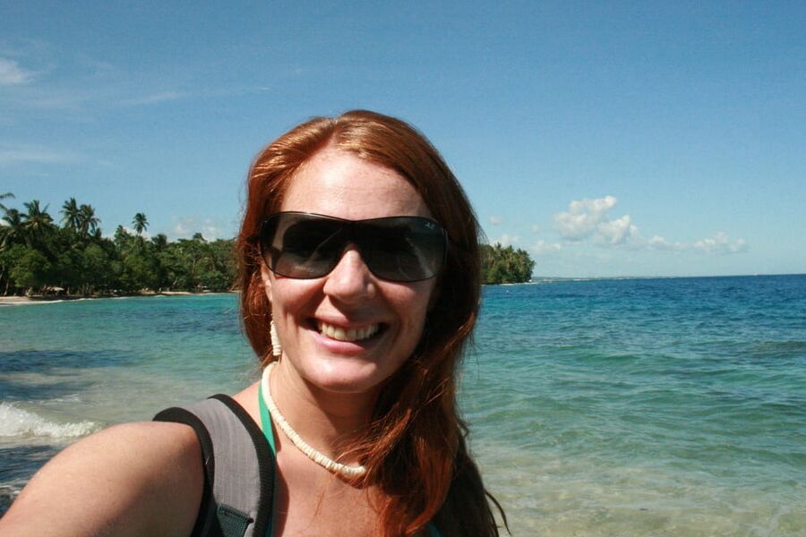 Redhead MILF on vacation