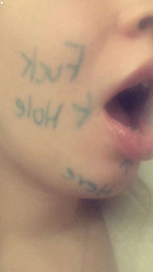 Ugly Danish slut