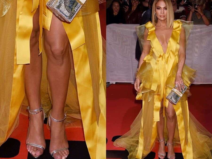Jennifer Lopez sexy legs feet and highheels