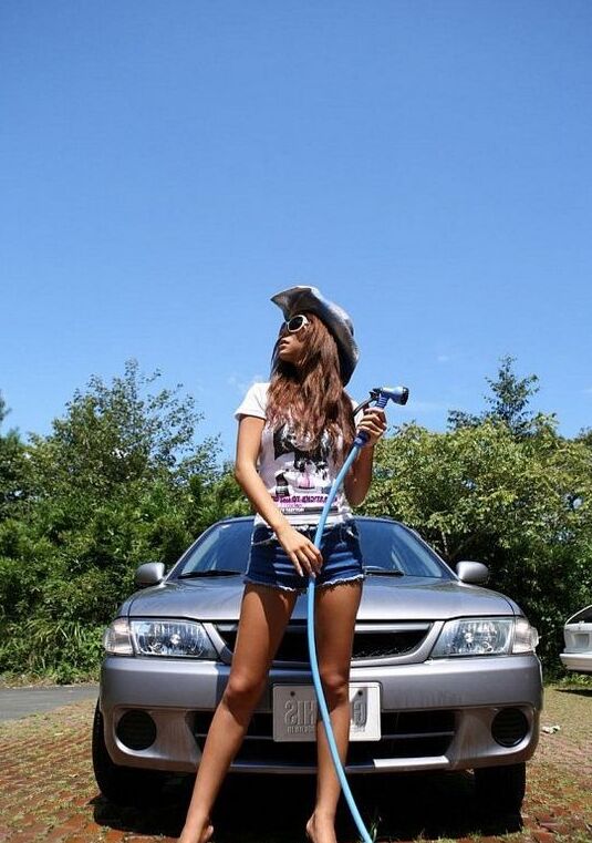 Turkish Dutch sissy car wash