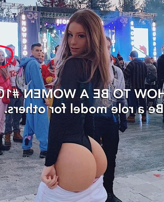 How to be a woman
