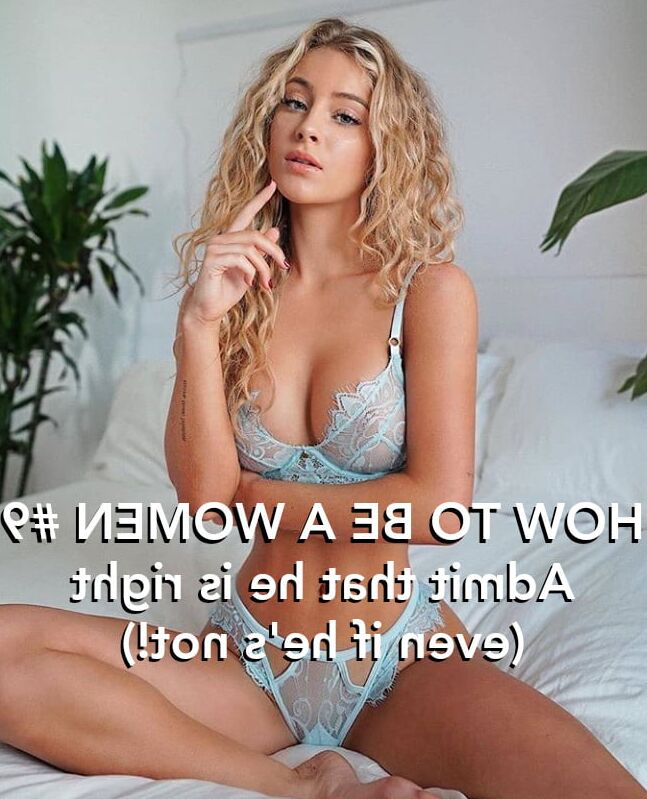 How to be a woman
