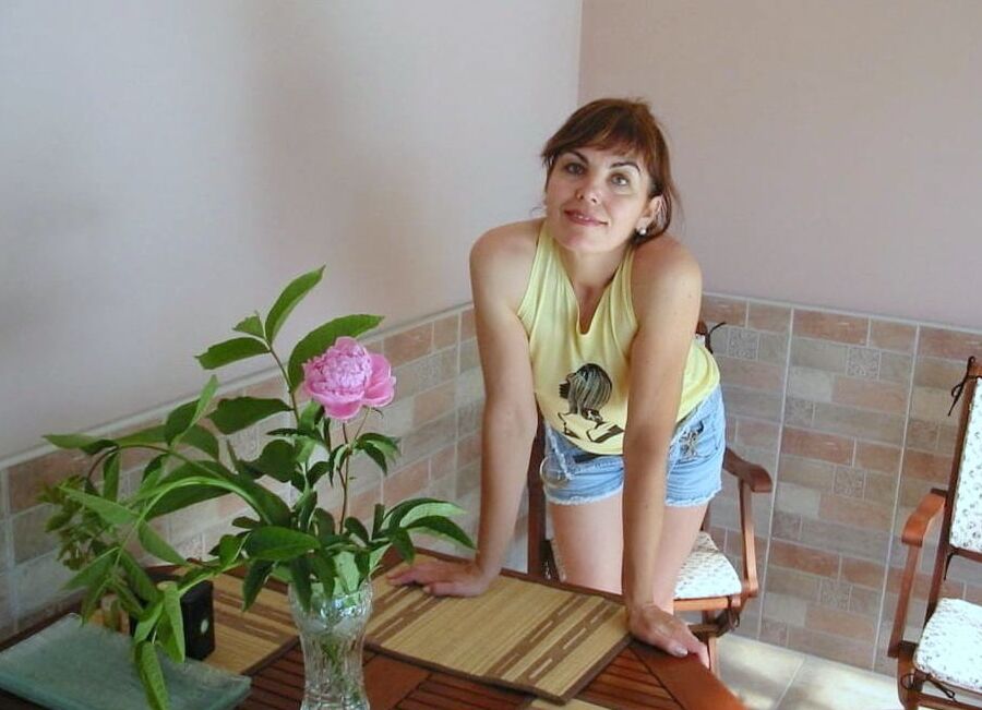 Russian Wife Posing
