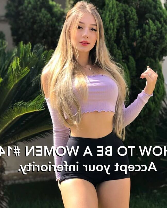 How to be a woman