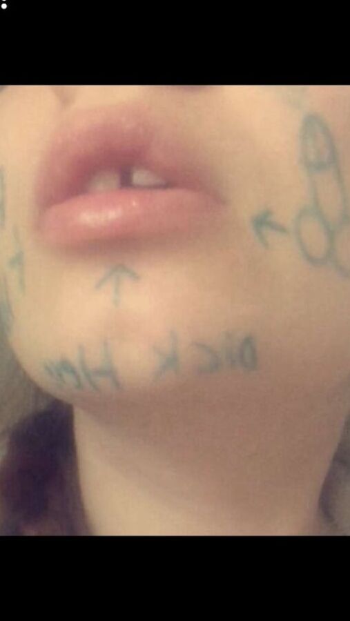 Ugly Danish slut