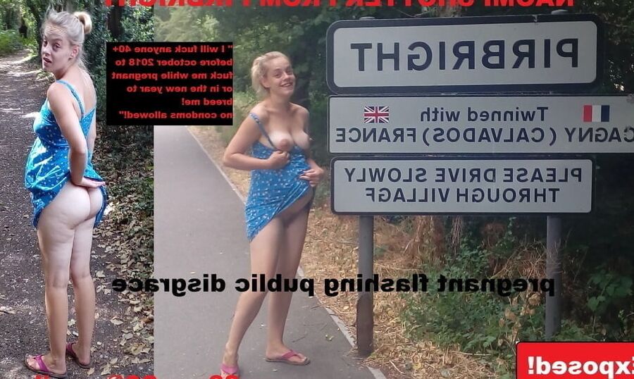 Exposed Whore Naomi Sophie Shotter From Pirbright UK