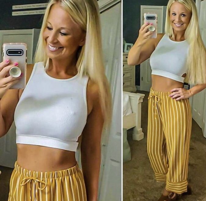 Braless Influenzer