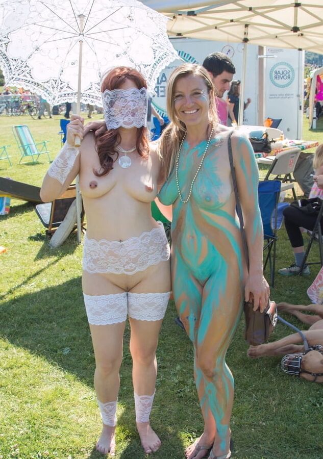 Body Paint Blonde Fremont Solstice