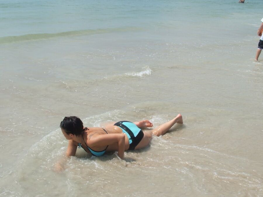 My Wife-Bitch On The Beach