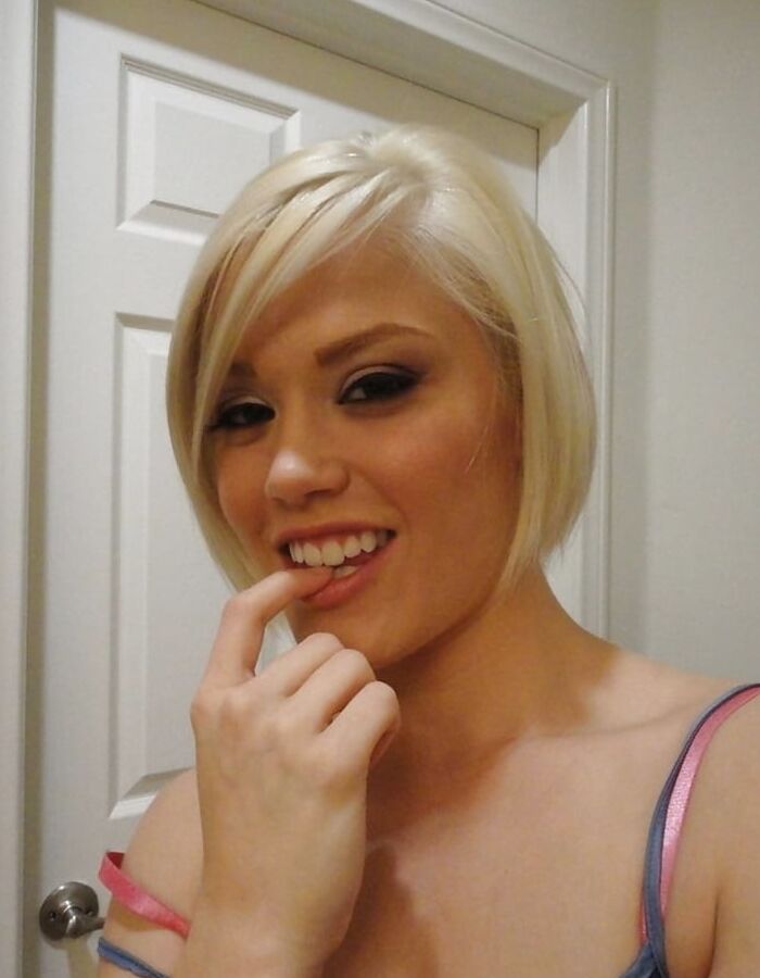 Blonde Slut Love Cock