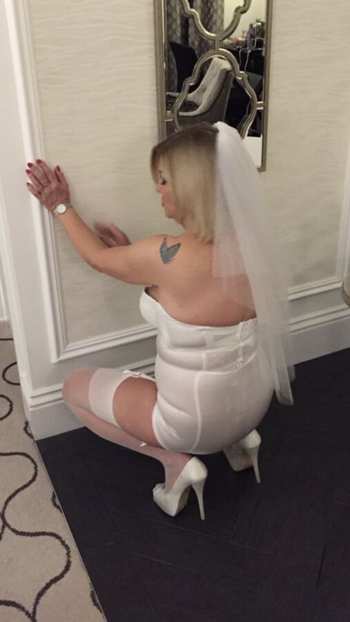 Slutwife wedding underwear