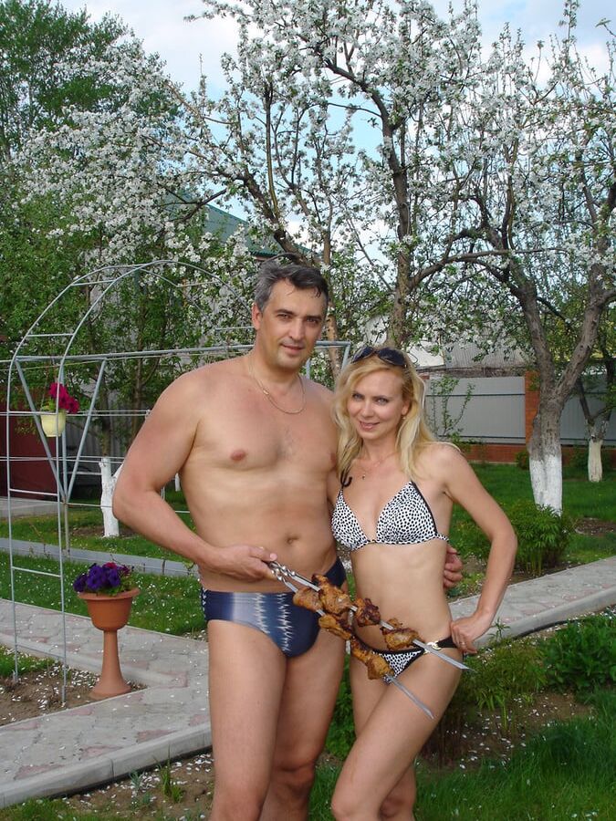 Hot russian nudist couple