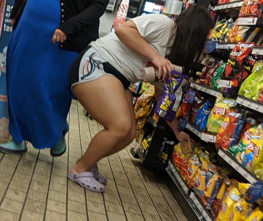 This old slut has big legs