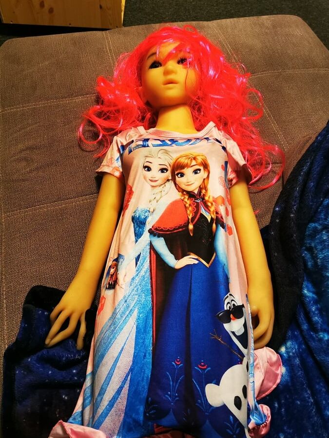 CM WM Sex Dolls in Frozen dress