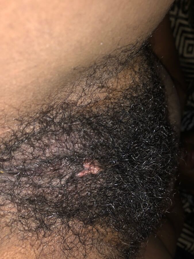 Hairy black pussy