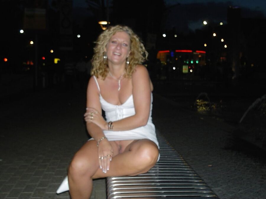Curly blond