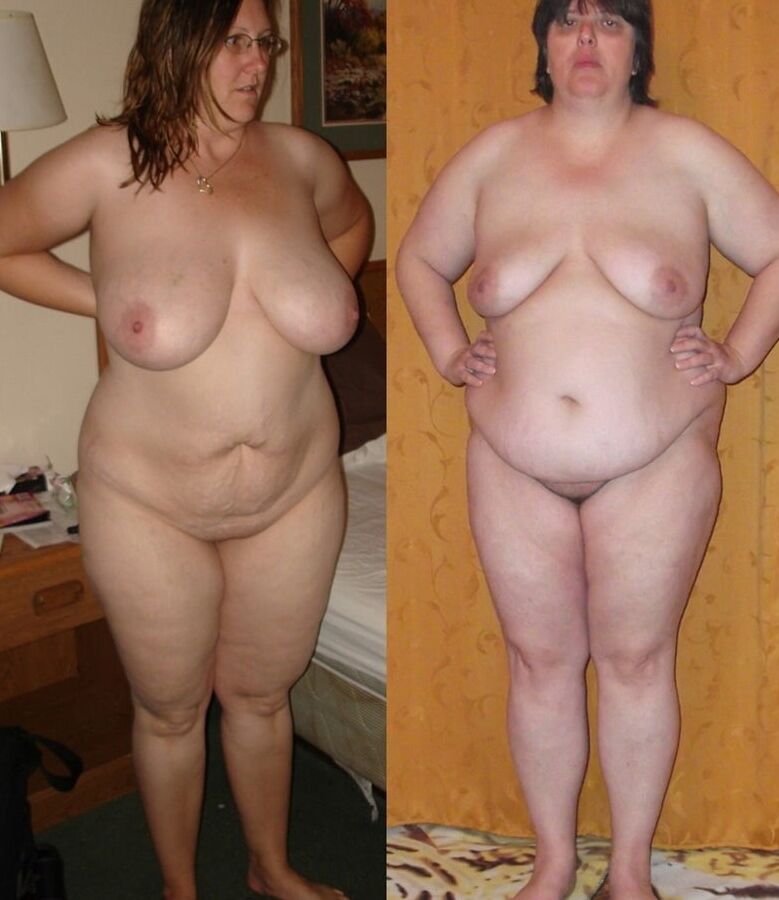 Expose horny fat Sluts Sabsi and Jackie