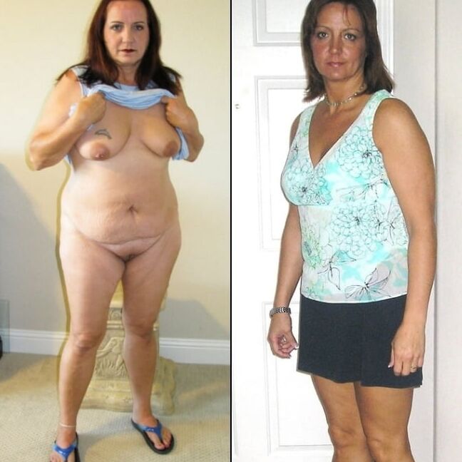 Another selection of mature ladies dressed and undressed
