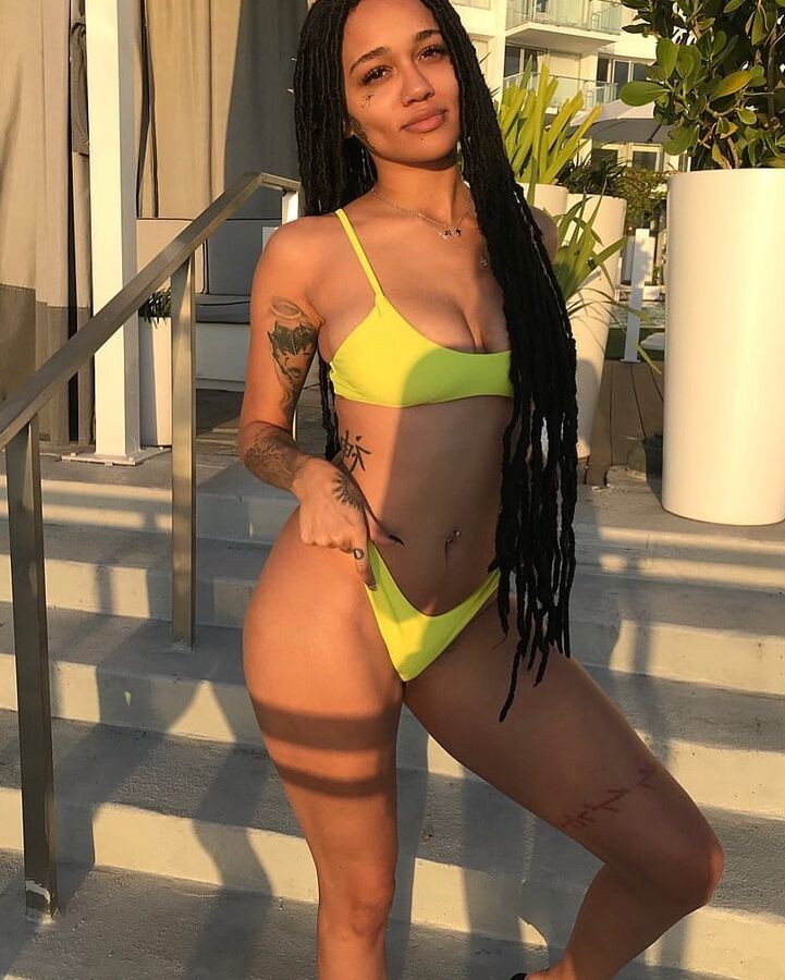 Dreaded hairy hot black Porn Star