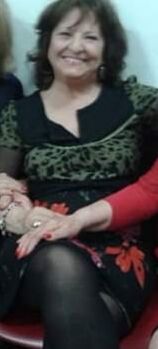 Mature and granny in black stockings