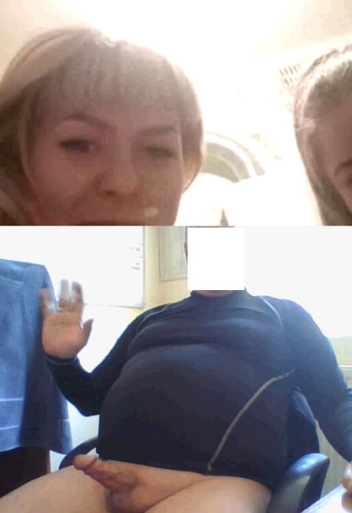 Lockdown girls on webcam