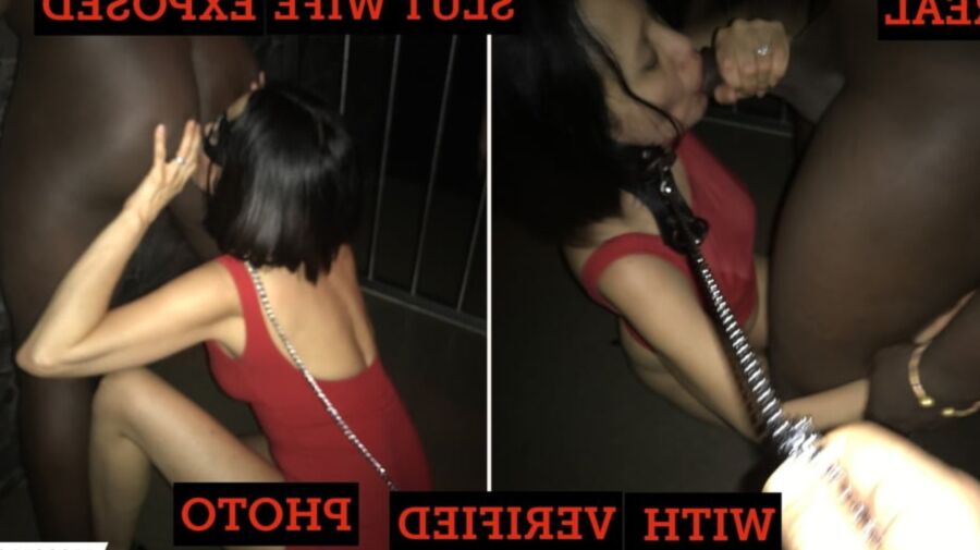 Black fucked Real Slutwife Exposed With verified photo