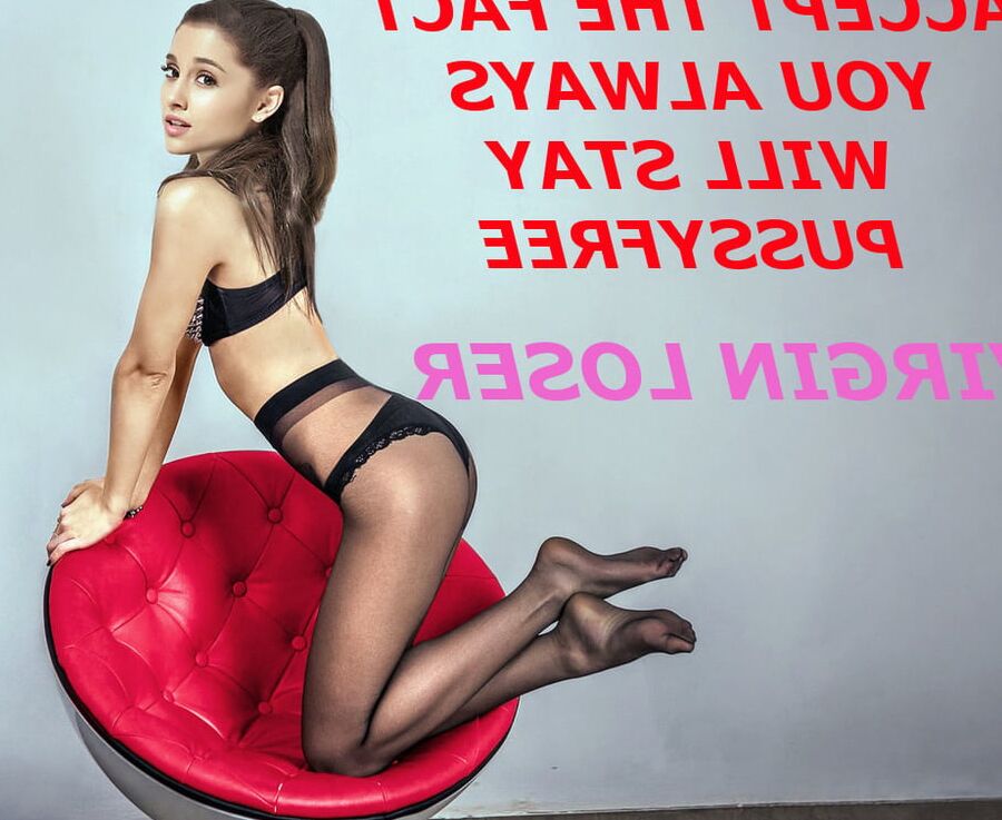 Celeb Femdom Captions sissy, CEI, CBT (taken from tumblr)