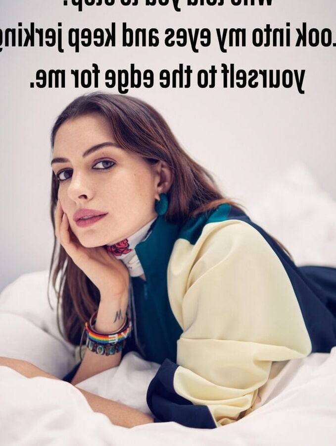 Celeb Femdom Captions sissy, CEI, CBT (taken from tumblr)