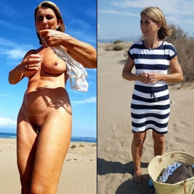 Another selection of mature ladies dressed and undressed